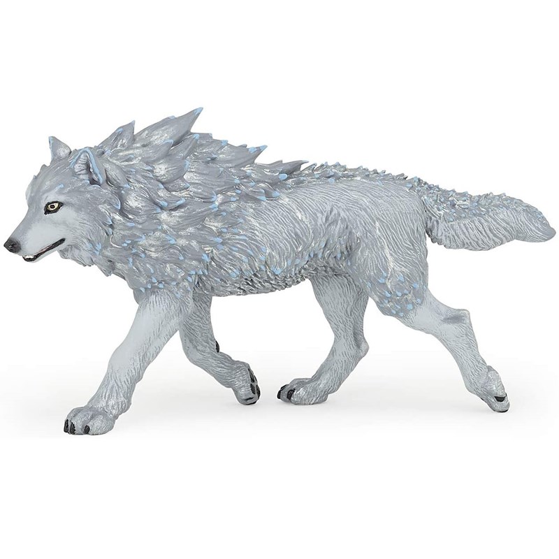 Figurine loup de glace