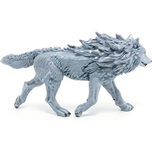 Figurine loup de glace
