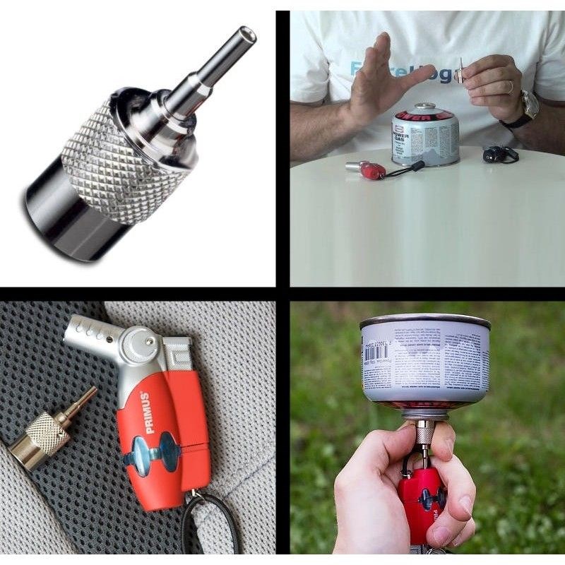 Adaptateur de gaz pour briquet primus filling adaptor
