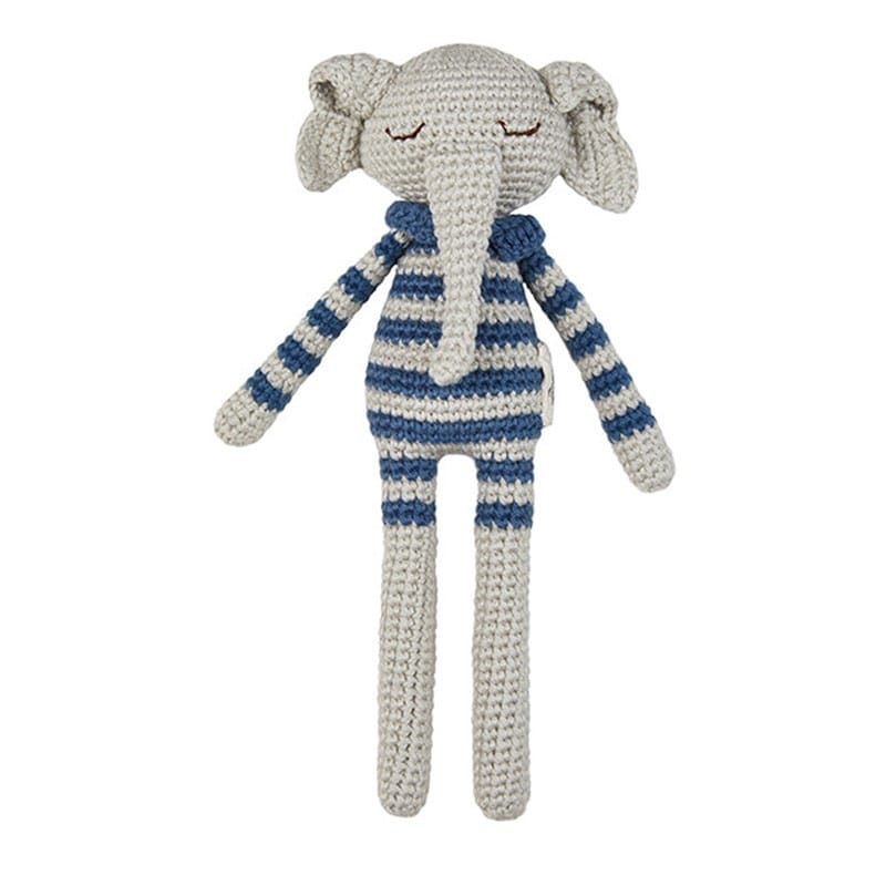 Patti Oslo - Doudou en crochet ellie l'éléphant