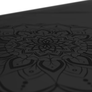 Tapis yoga pu-caoutchouc naturel mandala