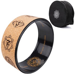 Pack accessoire yoga liège - 7 chakras