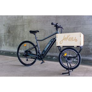 Caisse pour transport des courses à vélo