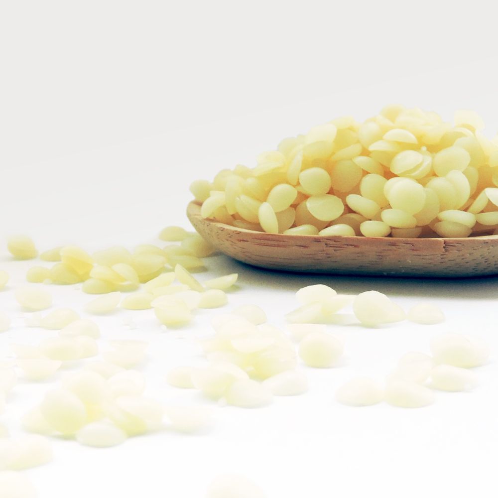 Cire D'abeille 5 Oz Filtrée 100 % Blanc Pur Cire D'abeille Premium Cosmétique Catégorie A (5