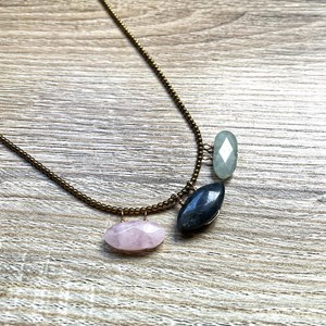 Collier tiny cœur rouge émaillé