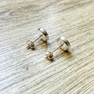 Puces d'oreilles billie amazonite argent