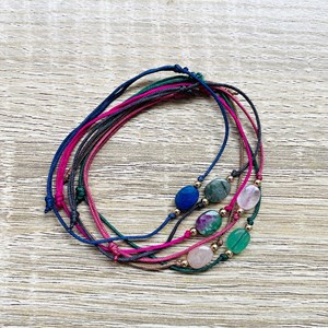 Bracelet mini candy quartz rose