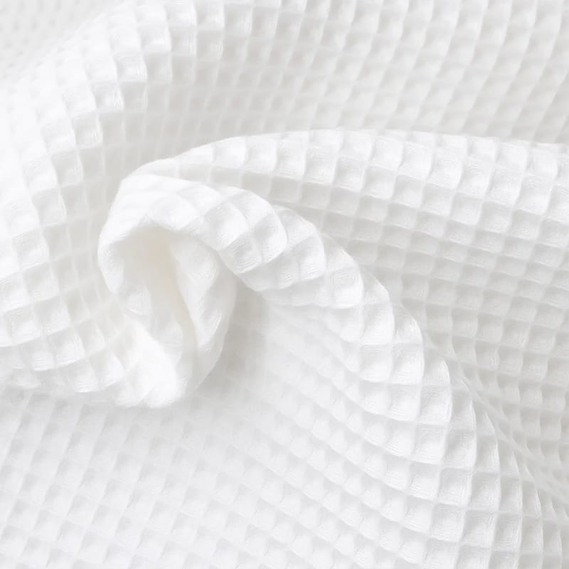 Couverture nid d'abeilles en coton bio (Papate) - Image 2