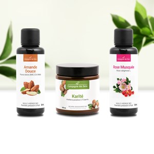 Assortiment grossesse - huiles végétales