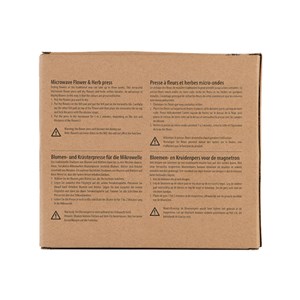 Presse fleurs micro-ondes