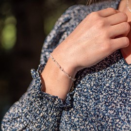 Bracelet paloma en pierres de lune