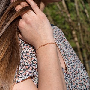 Bracelet paloma en pierres de soleil