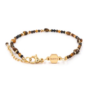 Bracelet paloma en pierres oeil de tigre
