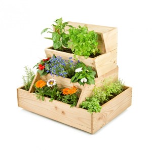 Lombricomposteur 800 en bois et lombrics