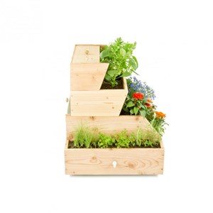 Lombricomposteur 800 en bois et lombrics