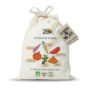 Kit de graines bio - les légumes d'antan