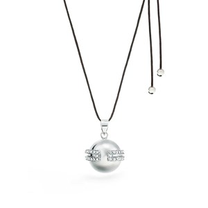 Bola de grossesse - déesse - rhodium