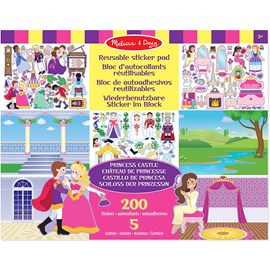 200 autocollants réutilisables - prince