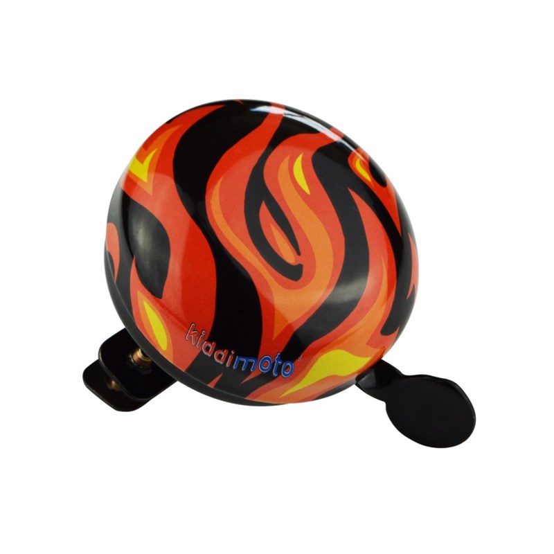 Sonnette vélo flammes
