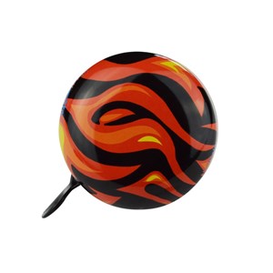 Sonnette vélo flammes