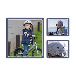 Casque enfant dino medium