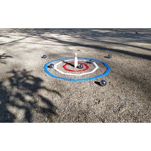 Jeu de pétanque - la boulanque