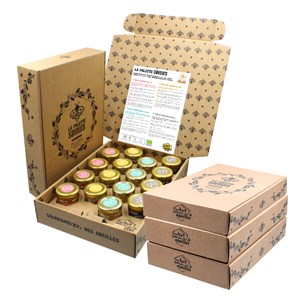 Palette des saveurs 16 miels bio