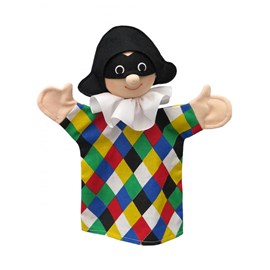 Marionnette arlequin