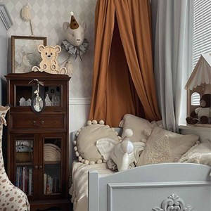 Trophée mural ours charles en lin