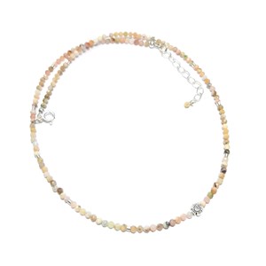Collier opale rose abaeté