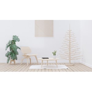 Le grand sapin en bois