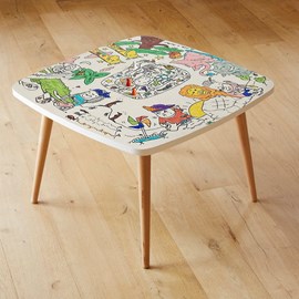 La table à colorier - la savane s'amuse