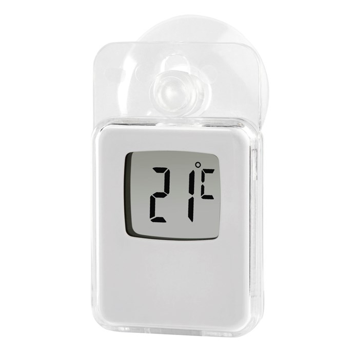 Thermomètre Digital De Fenêtre Vision Solar 30.1035 - Grand écran - Solaire - Neuf
