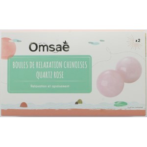 Boules relaxation chinoises quartz rose