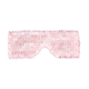 Masque relaxant yeux quartz rose