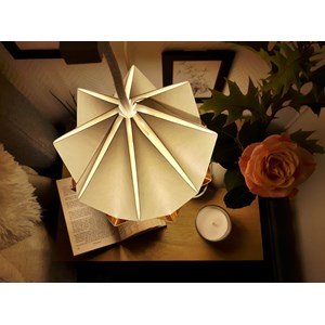 Suspension origami en ecowood - taille s