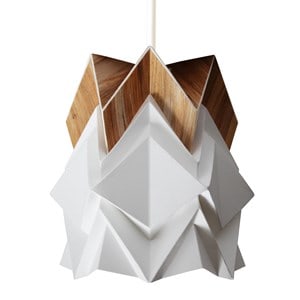 Petite suspension origami ecowood