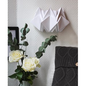 Applique murale origami en papier