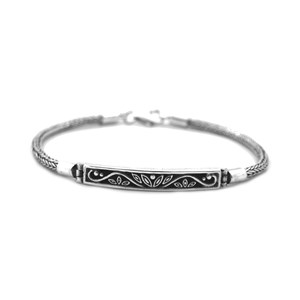 Bracelet souple chaine balinaise