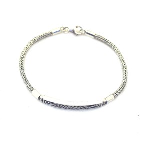 Bracelet souple chaine balinaise