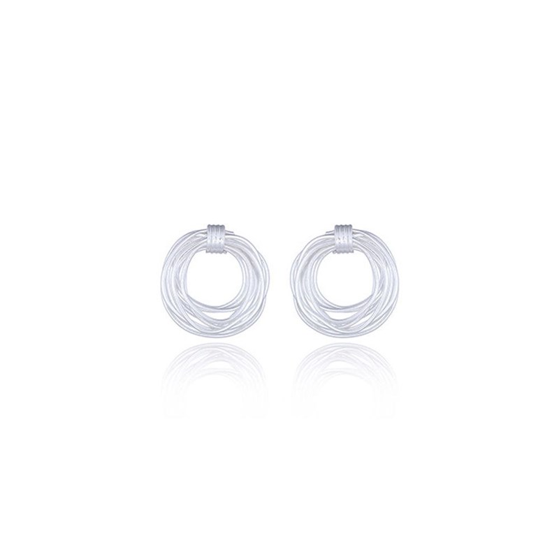 Boucles d'oreille forme nœud