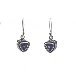Boucles d'oreille topaze mystique