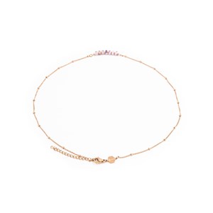 Collier piana en pierres améthyste