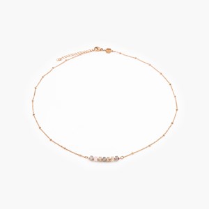 Collier piana en pierres labradorite