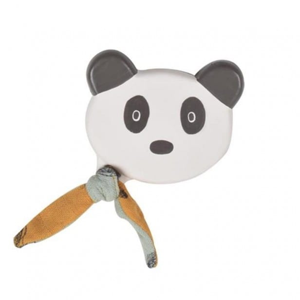 Jouet apaisant pour les gencives, en caoutchouc naturel, Panda - Hevea