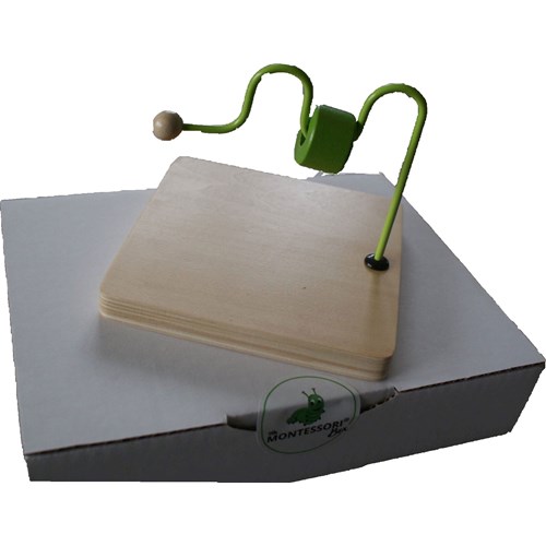 MaMontessoriBox - Mamontessoribox tapis travail moy rose