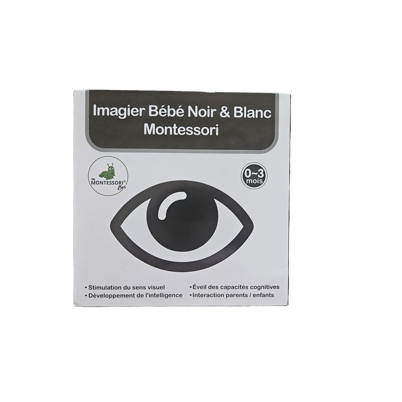 Mamontessoribox imagier n&b bébé