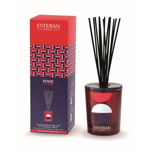 Bouquet parfumé déco - rouge cassis
