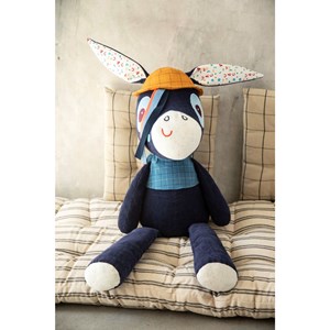 Peluche ignace l'âne 50 cm
