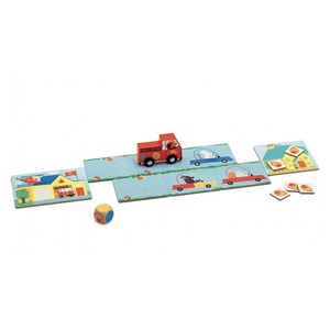 Jeu cooperatif pin pon djeco